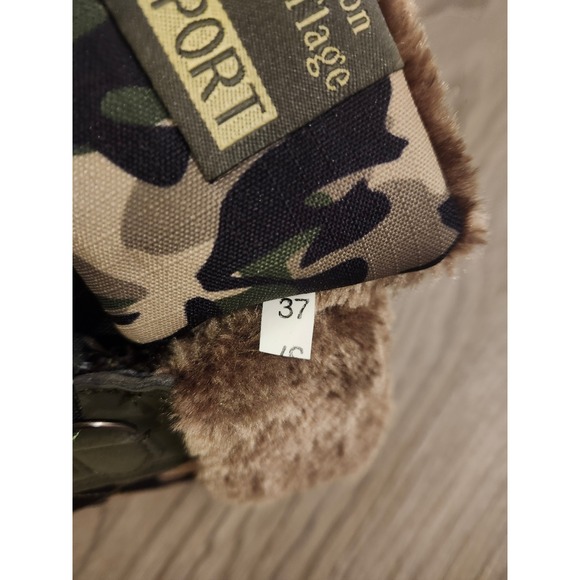 Womens Fashion Camouflage Sport Winter Snow Boots Fur Lined Size 6.5 - Picture 7 of 8